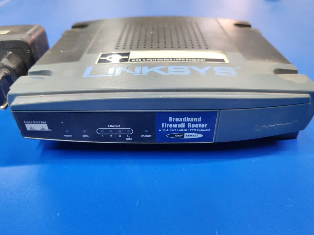 Router Linksys 4-portowy