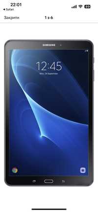 Планшет Samsung Galaxy Tab A SM-T580 10.1" 16GB Black