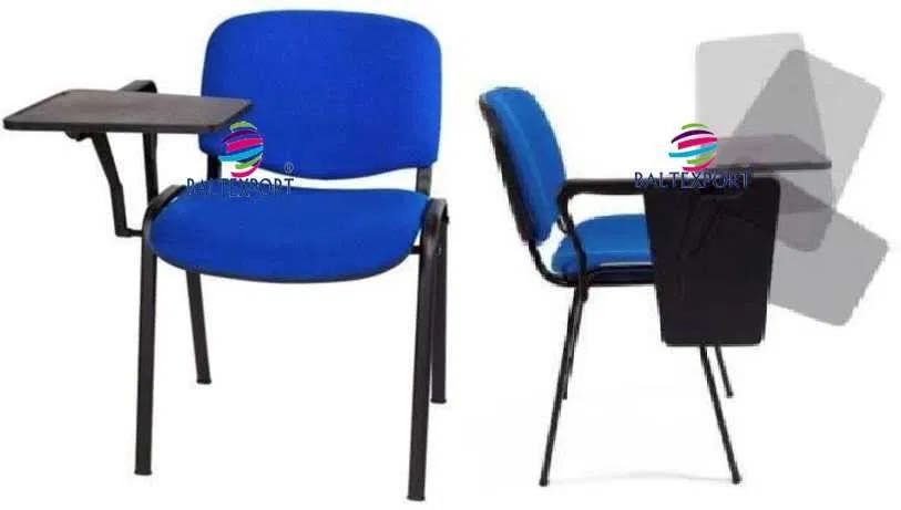 Cadeira Formação c/Palmatória Drt|Esq. Revest. Tecido / Pele Sintética