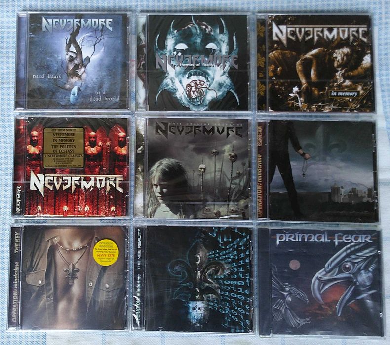 CD's Hard/Metal, novos e selados.
