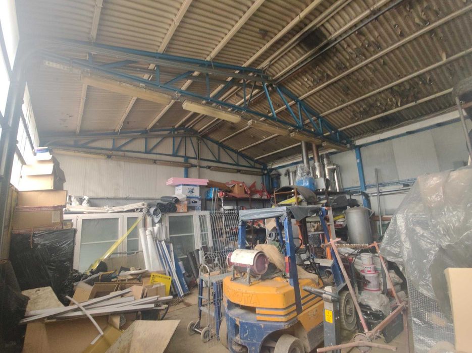 Hala, konstrukcja stalowa używana.