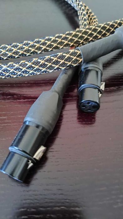 Балансний кабель 2XLR -2 XLR My Sound Silver 1 метр