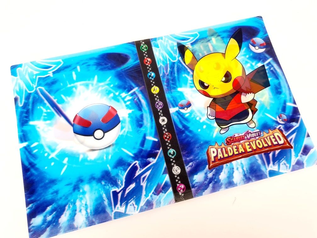Nowy super album 3D format A5 na karty Pokemon Pikachu zabawki
