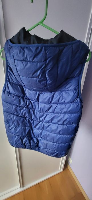 Zara Boys bezrękawnik z kapturem kamizelka r. 152