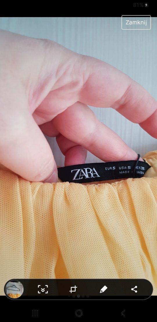 Top nowy Zara rozmiar S