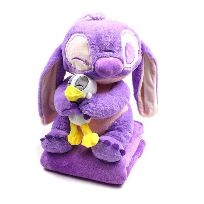 Плед-подушка игрушка 3в1 Стич  40см