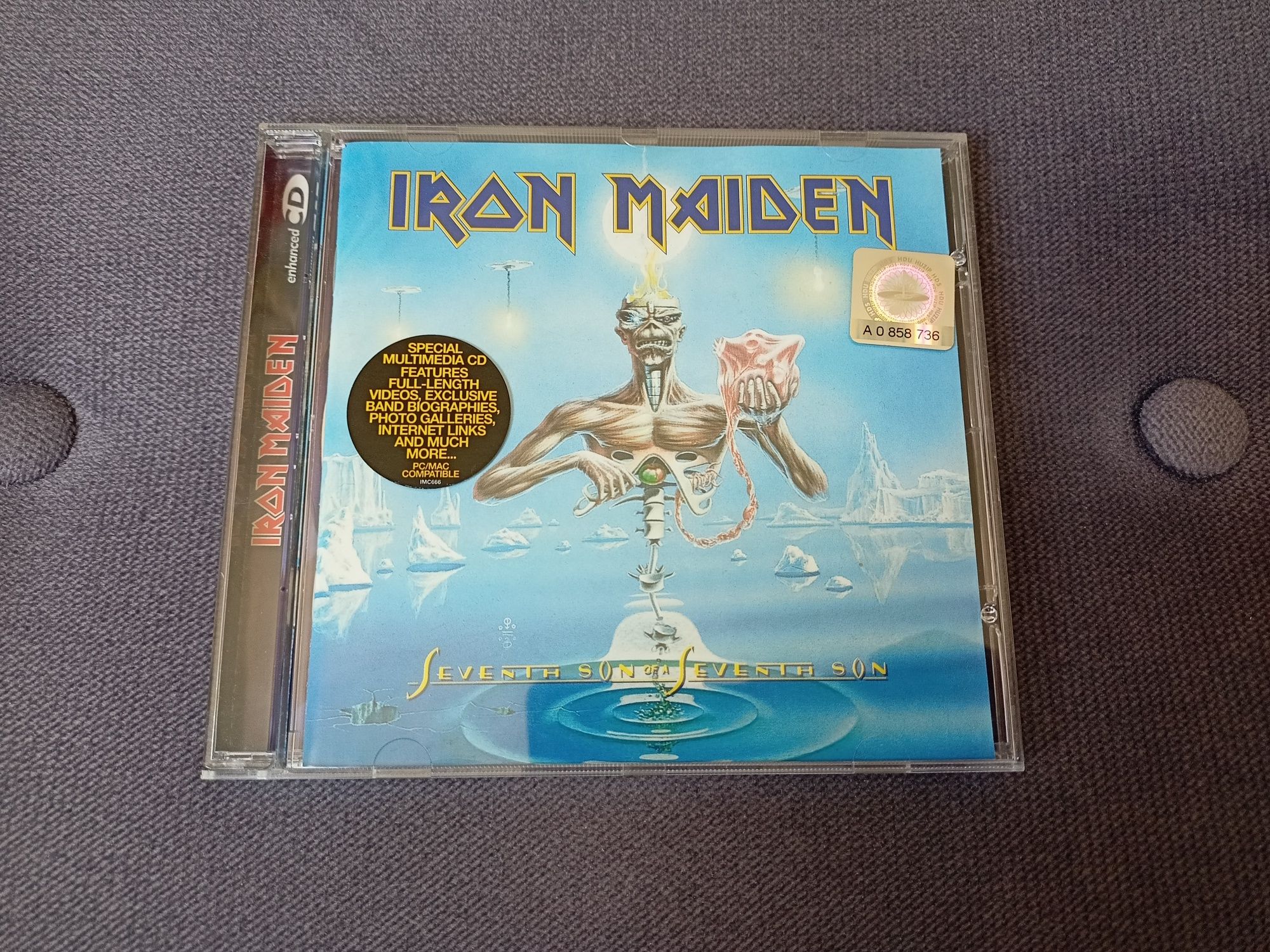 Iron Maiden - Seventh Son of A Seventh Son/Enhanced CD/Stan EX/NM