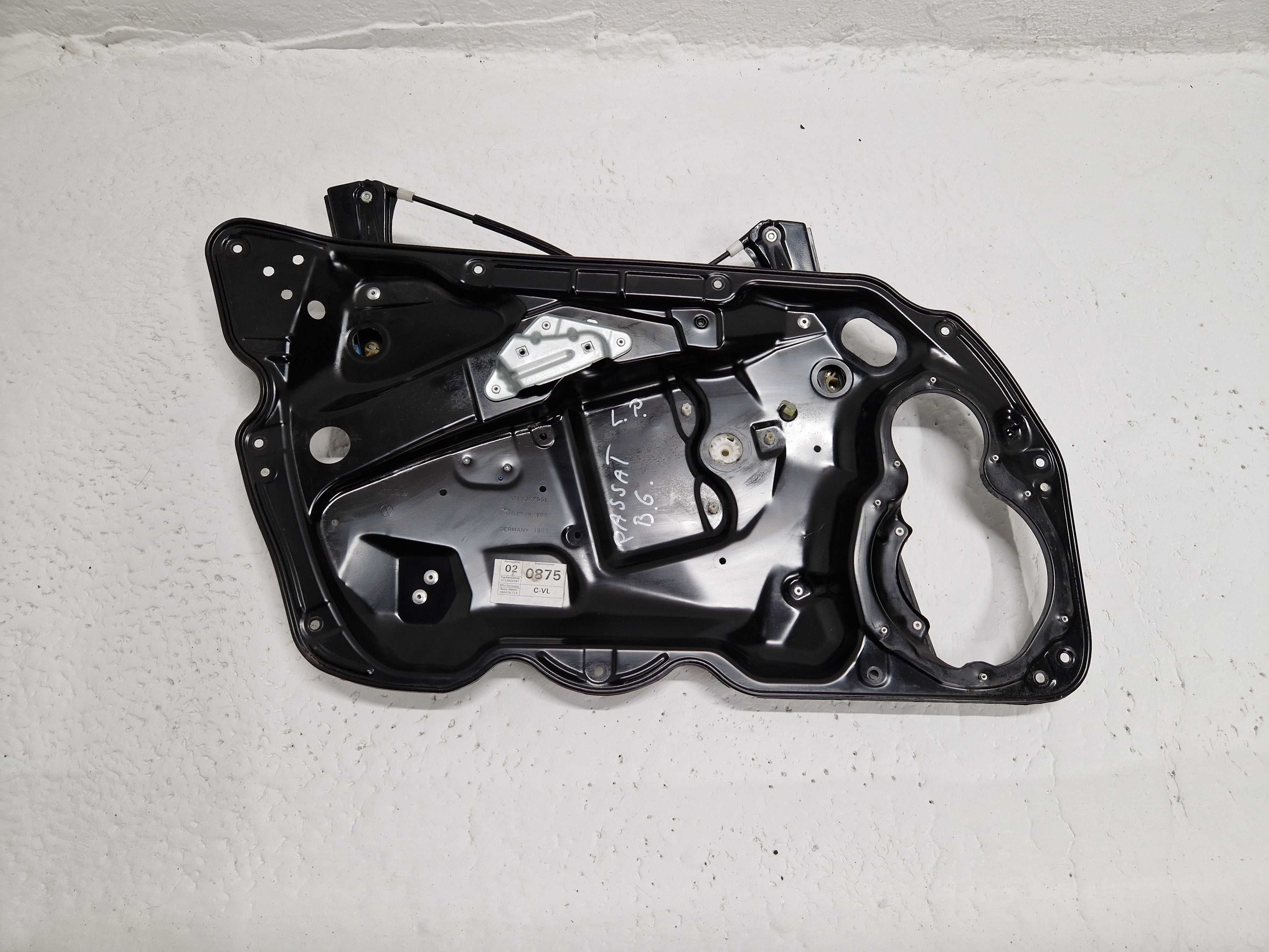 Mechanizm Podnośnik Szyby LEWY Przedni Przód Kierowcy VW PASSAT B6