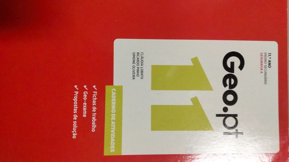 Geografia A 11º caderno de atividades