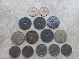 Belgia - 14 monet obiegowych za panowania Leopolda III