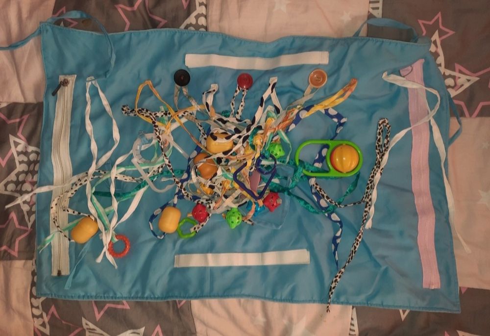 Розвиваючий коврик + кораблики, бізіборд, сортер, іграшка