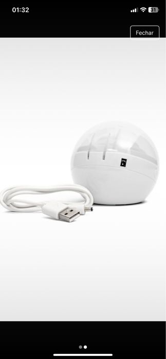 Esterilizador portátil branco