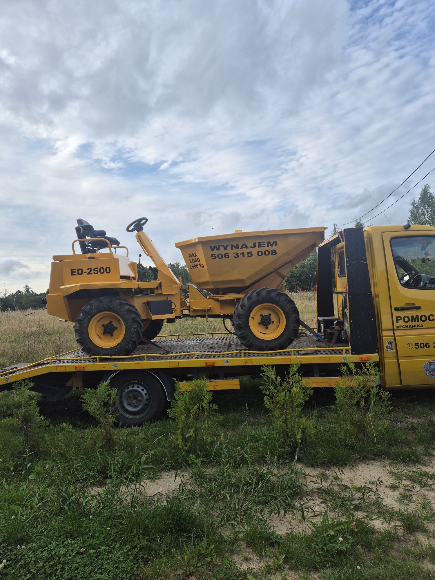 Wynajmę wypożyczę Zagęszczarka ubijak 90kg koparka wozidło transport
