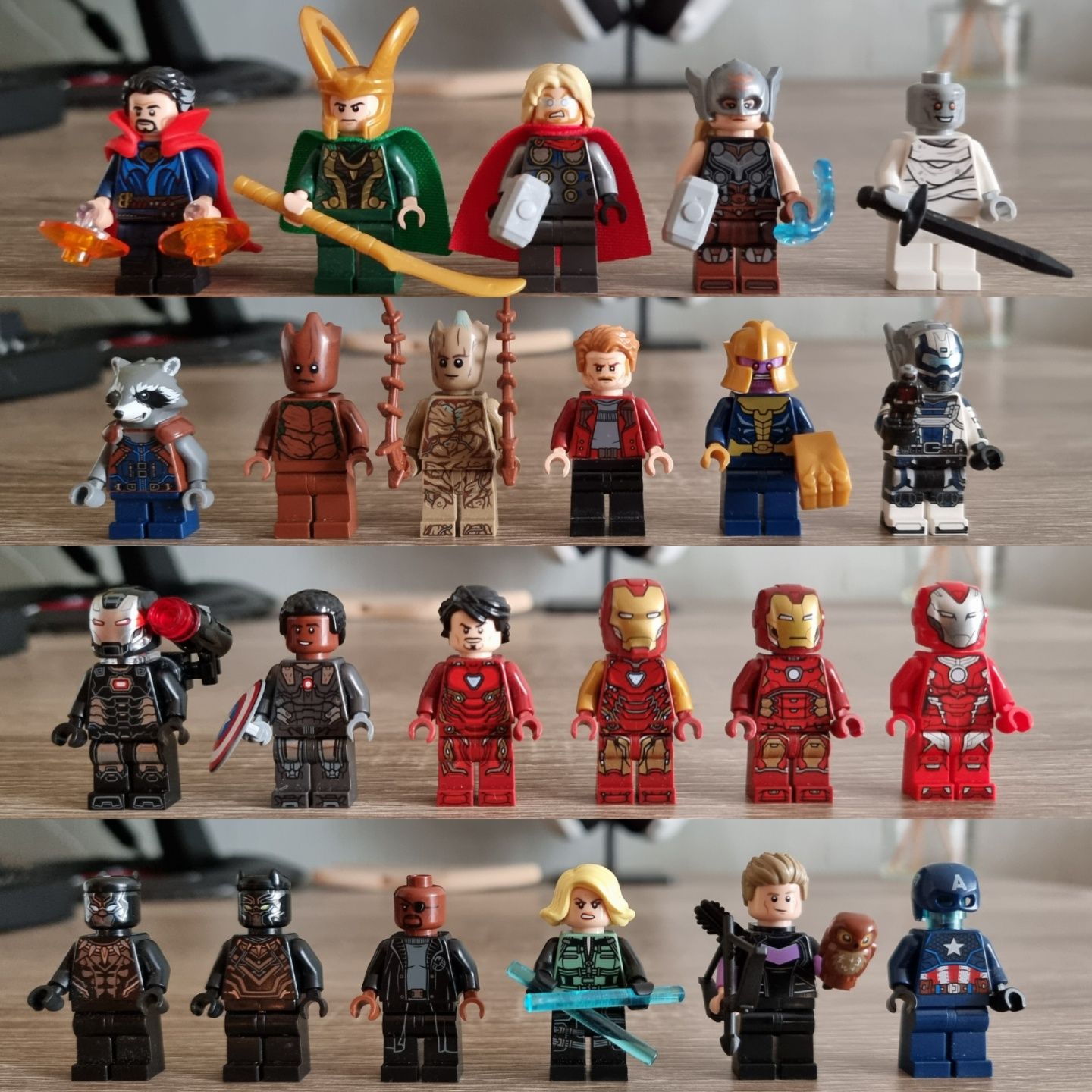 Лего минифигурки Lego minifigures Marvel Super Heroes Марвел Супергеро