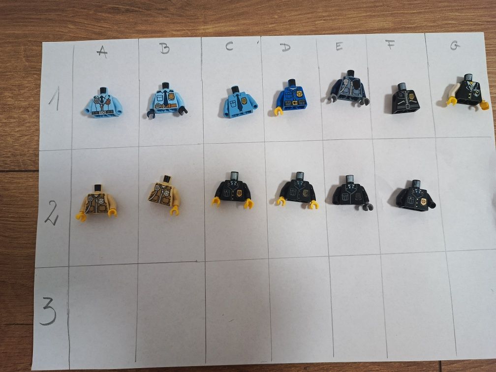 Lego City minifigurki