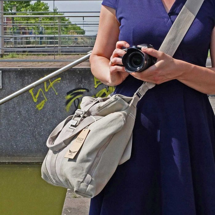 Torba fotograficzna zielona – stylowa i pojemna torba na aparat