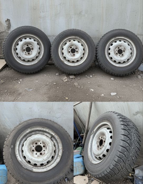 Зимние колёса Snowgard 175/70 R13 с дисками — отличное состояние!