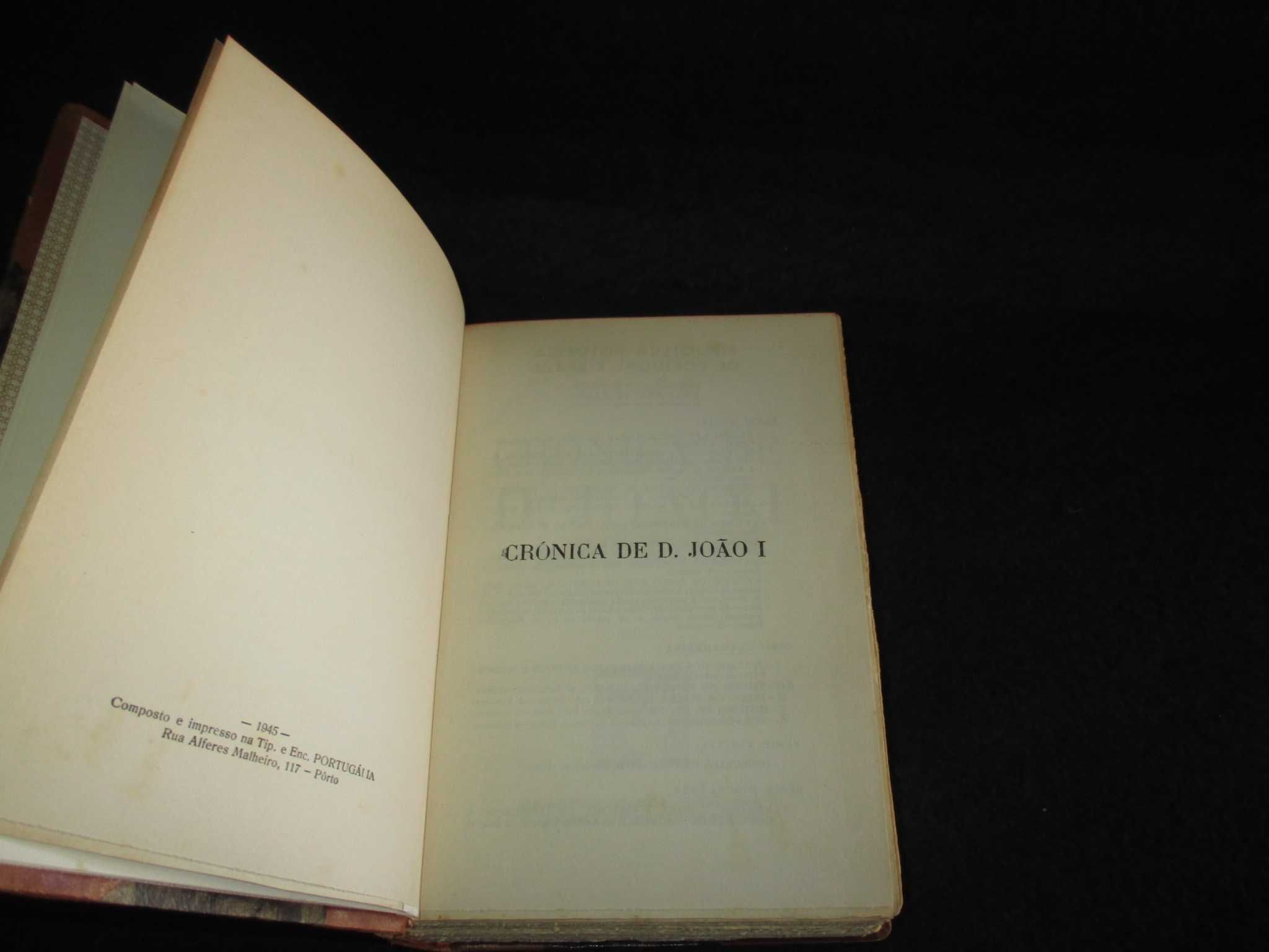 Livro Crónica de D. João I Fernão Lopes Série Régia Completo