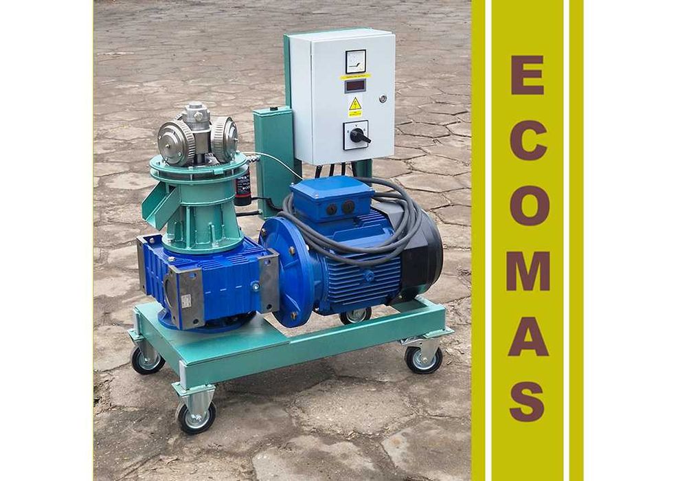 Peleciarka 11kW 3 rolki, gotowa do pracy POLSKA