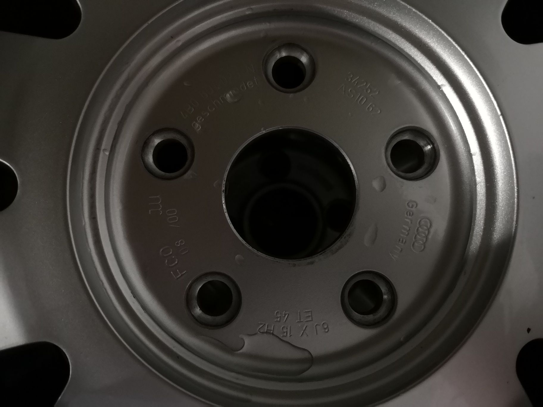 Титани диски титанові легкосплавні колеса audi 4B0 601 025 N  5 112 15