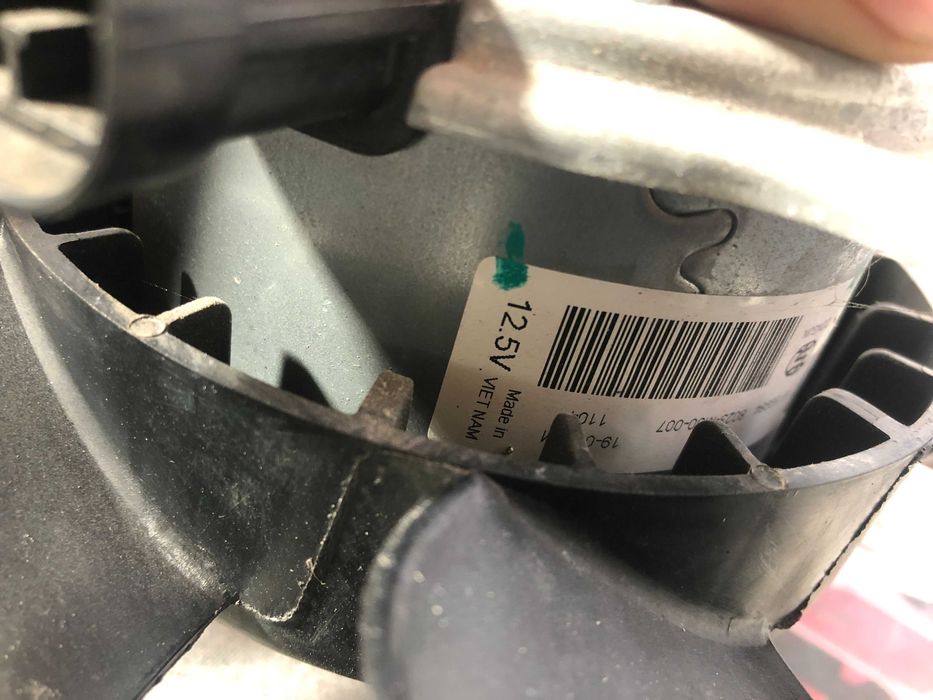 Termoventilador Ventoinha PEUGEOT 208 I 1 CITROEN DS3 CITROEN C3