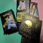 Czarne karty Pokemon 55 kart dla kolekcjonera nowe