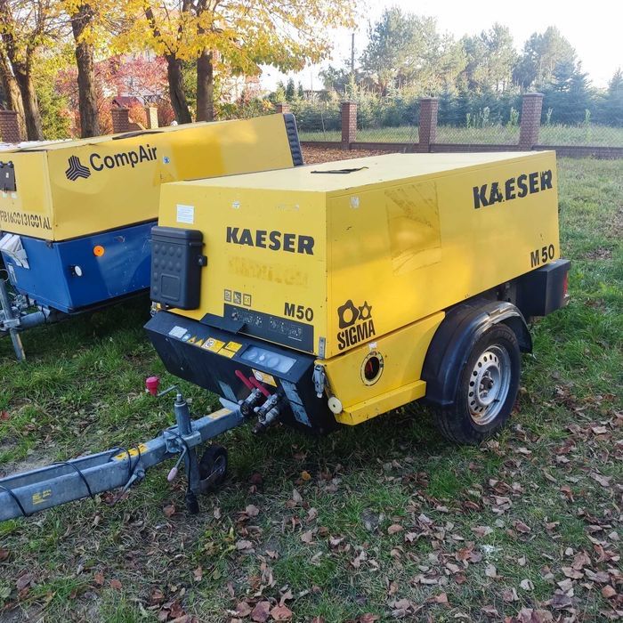 Компресор Kaeser M50 гвинтовий дизельний пересувний 2013р