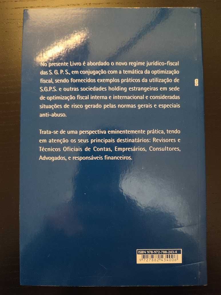 (Env. Incluído) O Novo Regime Fiscal das SGPS de Tiago Guerreiro