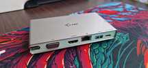 i-tec USB-C Travel Stacja Dokująca 4K HDMI lub VGA, 20 cm kabel USB-C