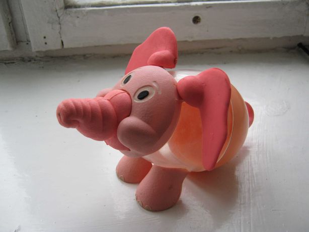 Копилка "Розовый слон"