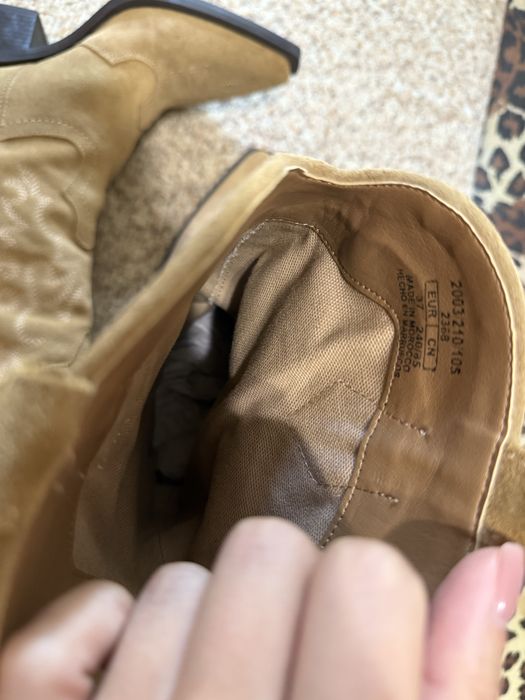 козаки/чоботи zara 37 розмір
