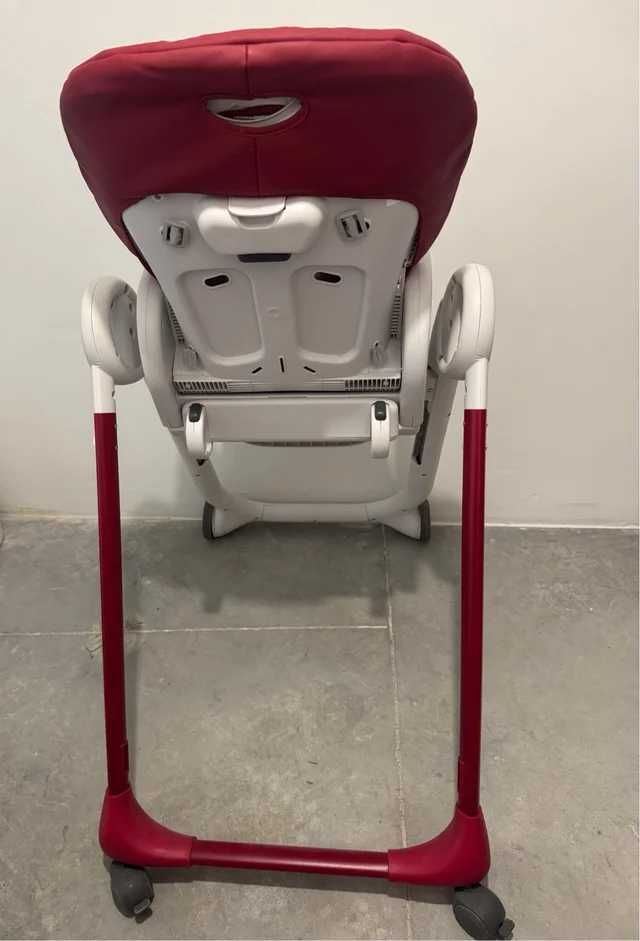 cadeira refeição POLLY PROGRES5 RED