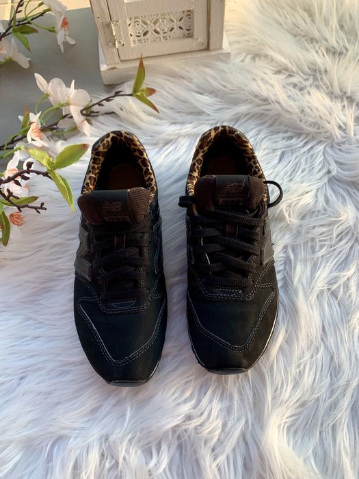 Adidasy New Balance czarne z panterką WL996CK (36,5)
