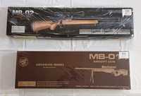 Sniper airsoft Novo ( MB-01 e MB-02)
