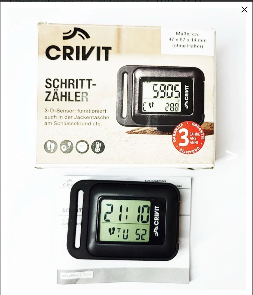 Krokomierz Crivit