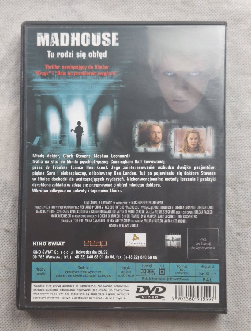 Film DVD Madhouse