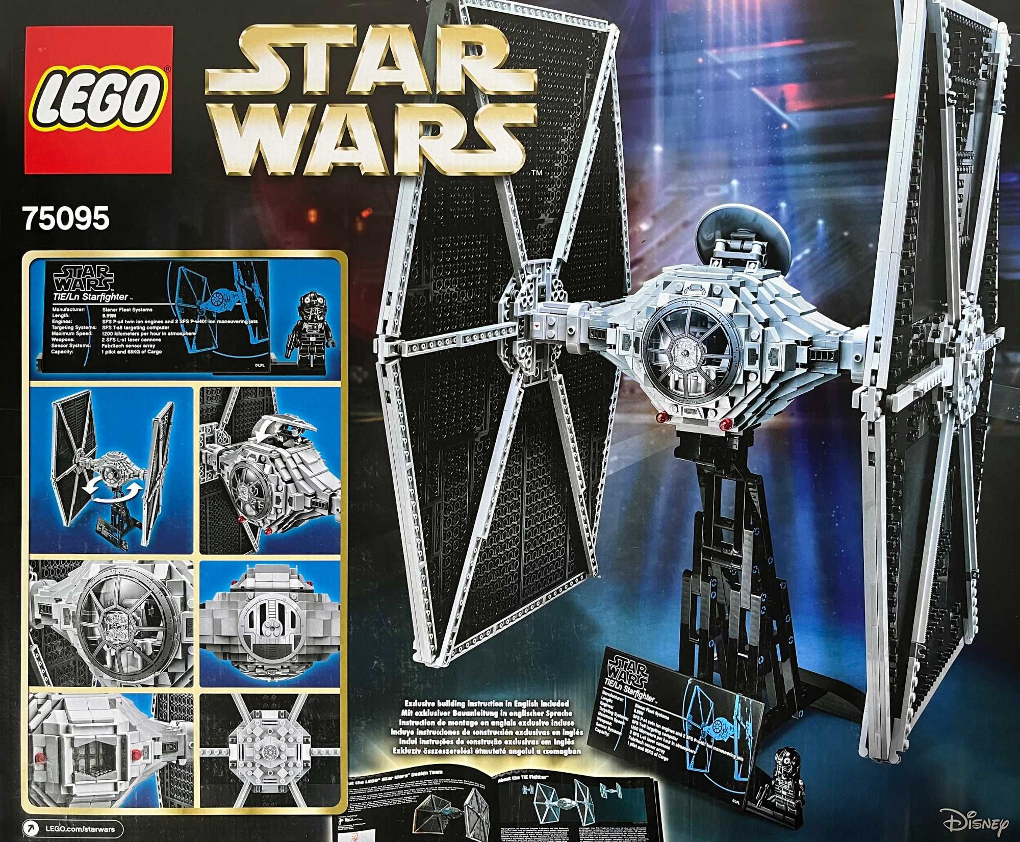 LEGO 75095 - STAR WARS - UCS - TIE FIGHTER - Jak nowy!