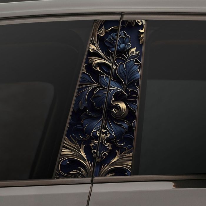 Наліпка на дверну стійку | наліпка на авто | наліпка на діері