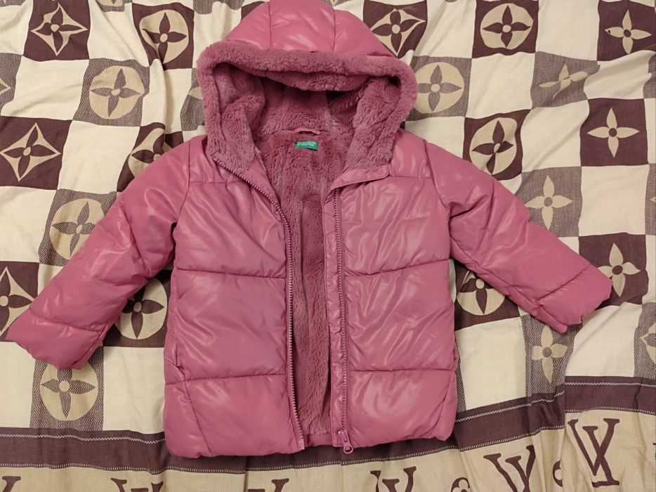 Тёплая зимние термо куртки для девочки