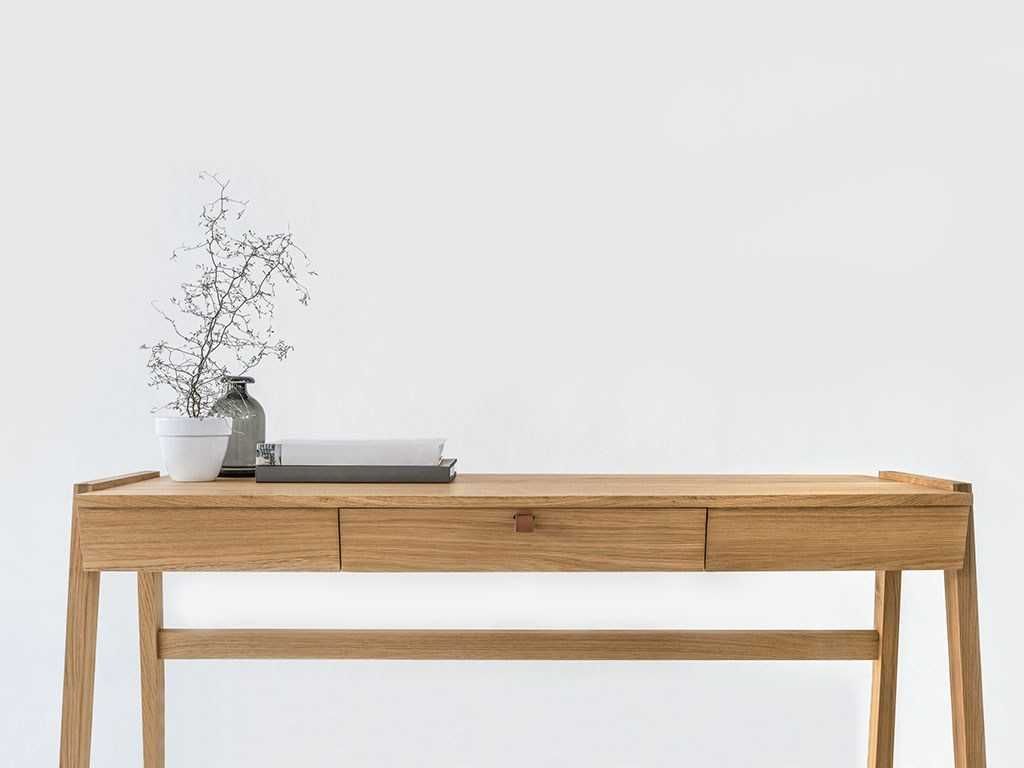Biurko ręcznie wykonane z dębu - idealne rozwiązanie do domowego biura