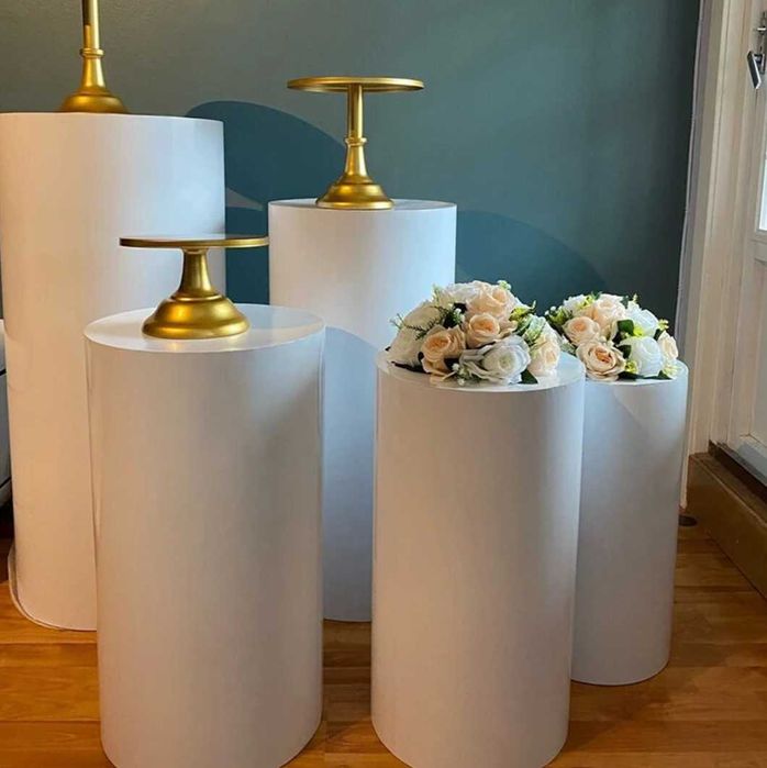 5 cilindros de decoração (Aluguer)