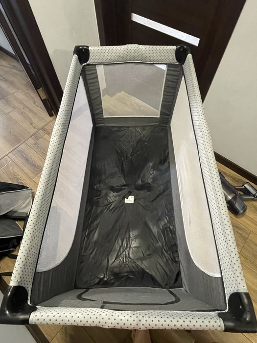 Дитяче ліжко манеж, два яруси