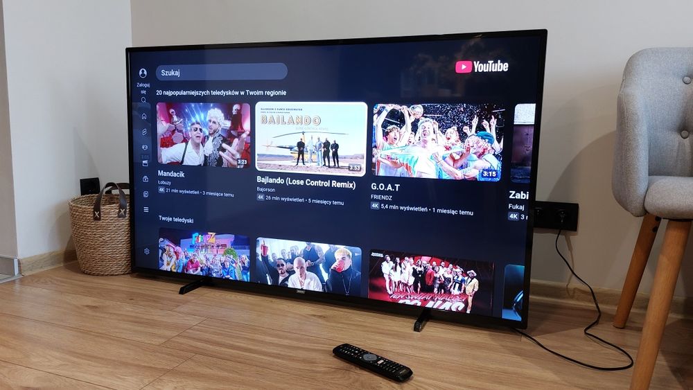 Telewizor Philips 58 cali LED 4K Smart tv dvbt2