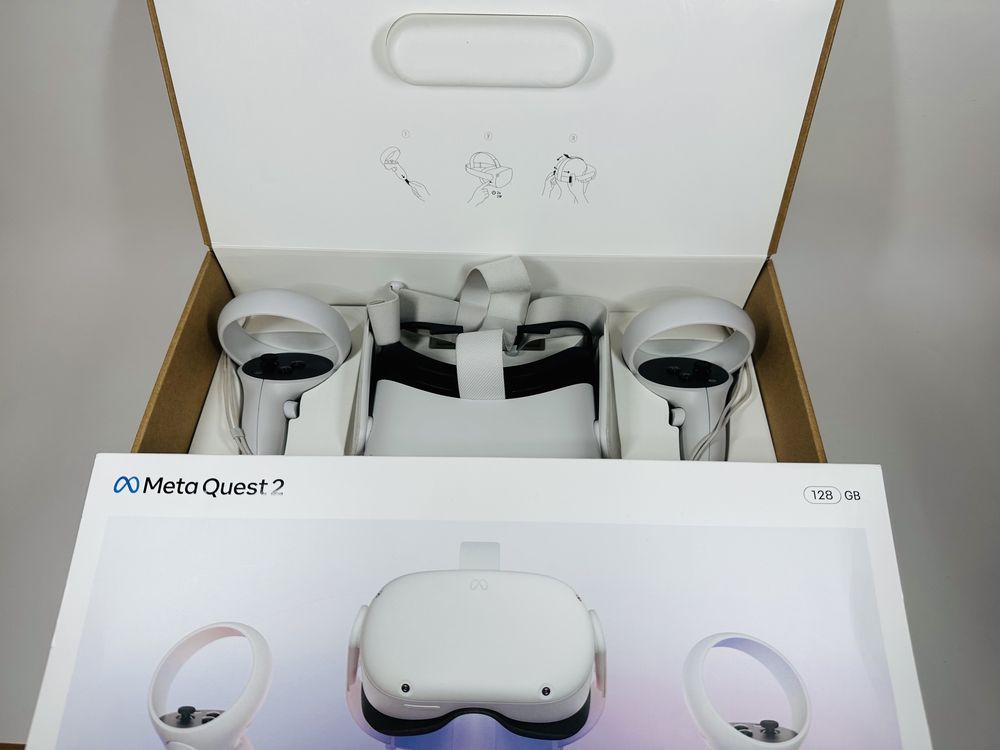 МАГАЗИН!!! Meta Quest 2 Oculus Quest 2 128 Gb VR Очки виртуальной реал