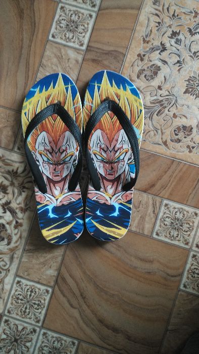 Buty Japonki klapki Dragon Ball Vegeta nowe plaża