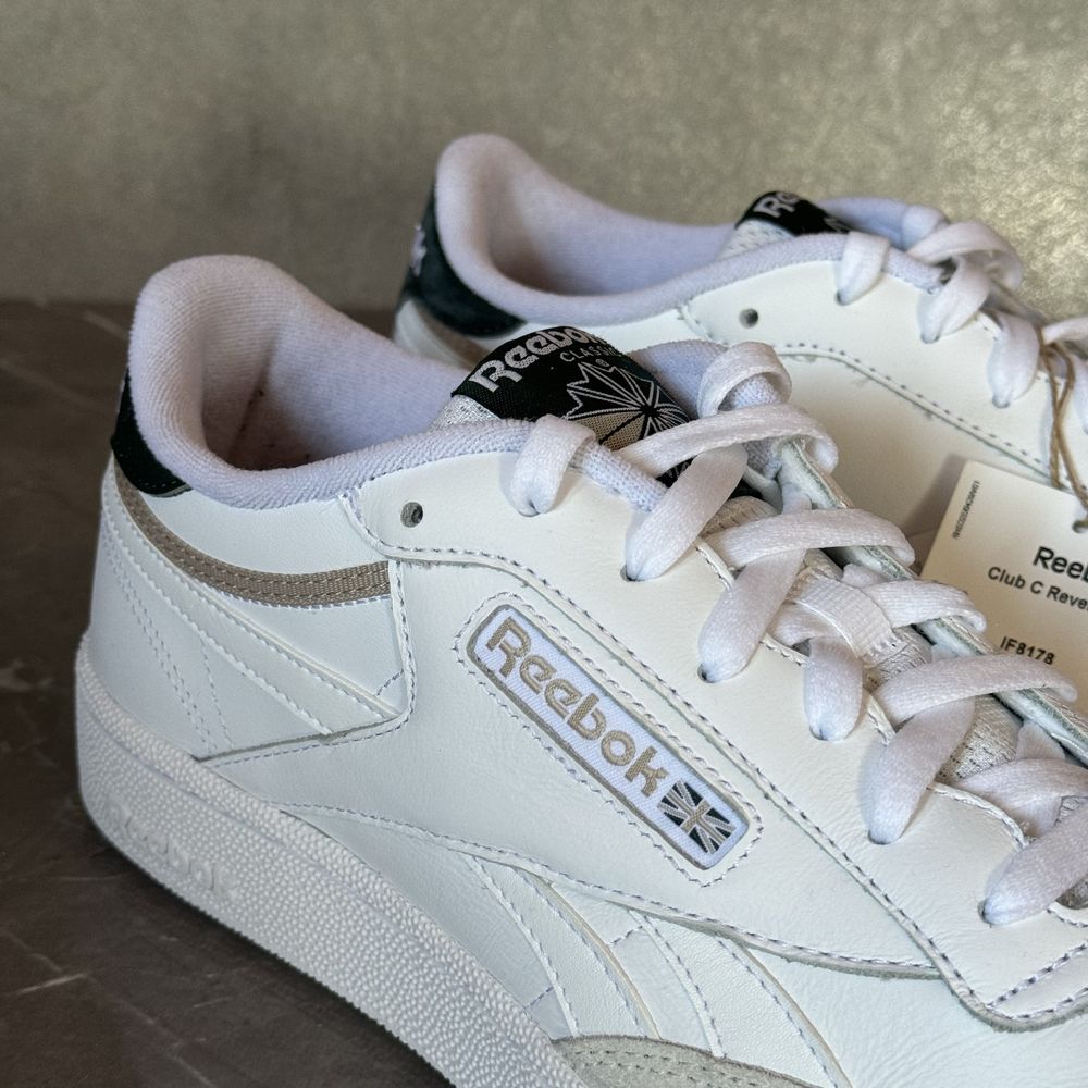 Білі шкіряні кросівки Reebok Club C Revenge IF8178 ОРИГІНАЛ 100% 45 р.