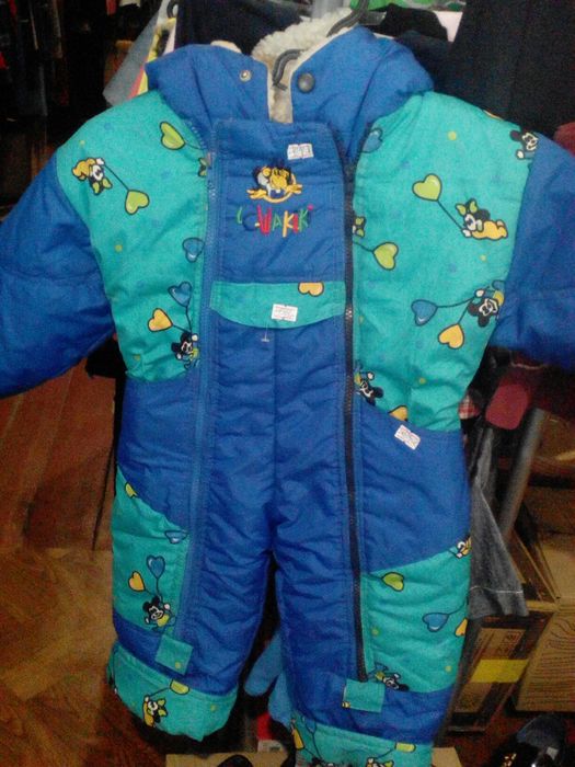 Зимние комбезики на овчине.