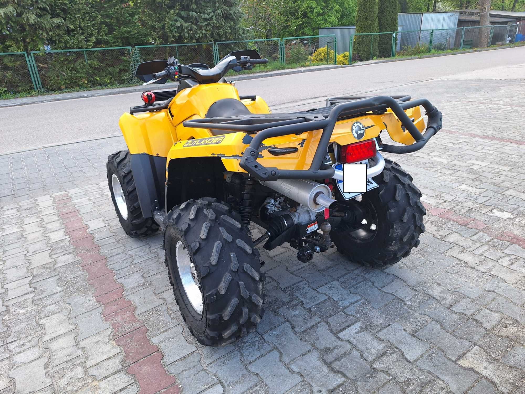 Can am Outlander 800R 4x4 salon pl zarejestrowany KOZAK