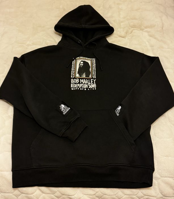 Худі Pull&Bear з принтом Bob Marley