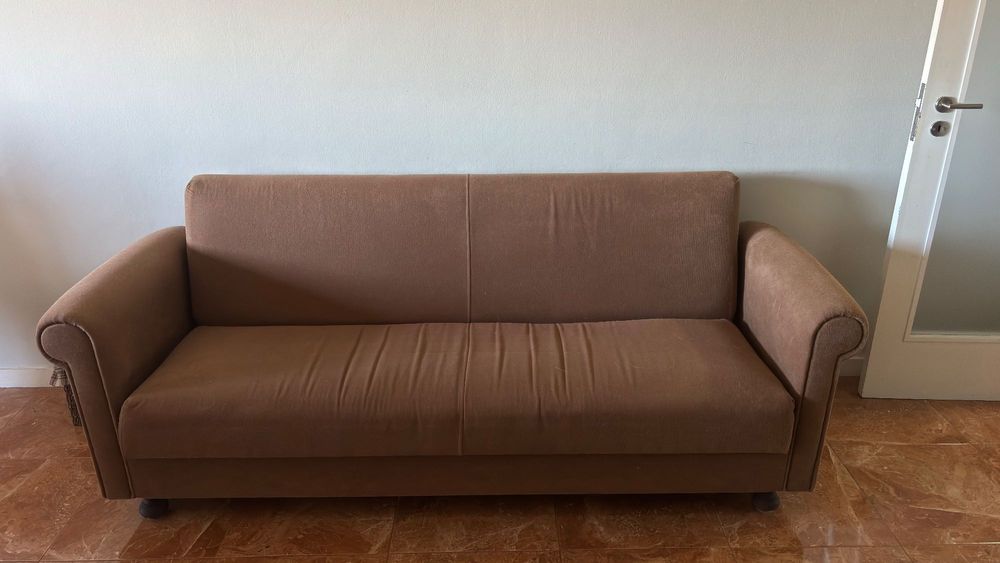 Vendo sofá cama 3 lugares há melhor oferta